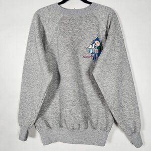 Vintage Ultra Sweats Pacific Princess Alaska Mens XL Long Sleeve Gray Sweatshirt